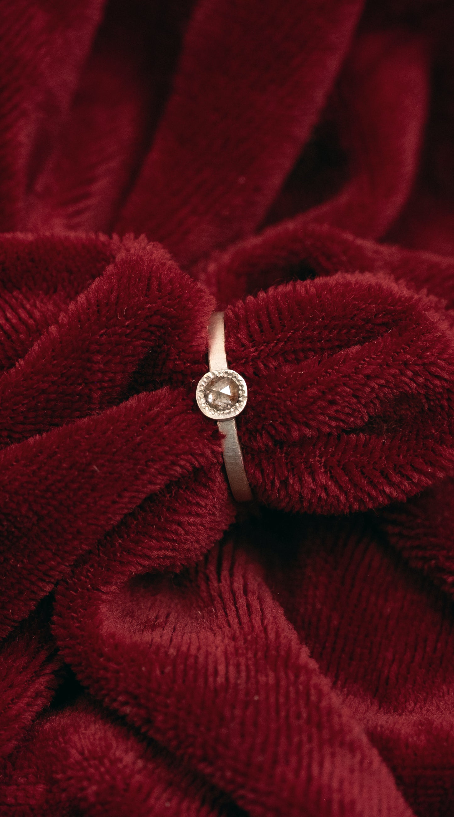 Diamond Stacker Ring Size 6 3/4